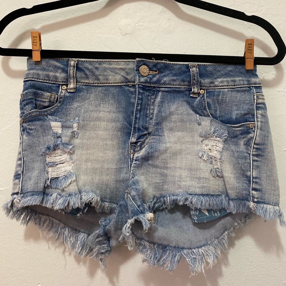 Wax Jean jean shorts